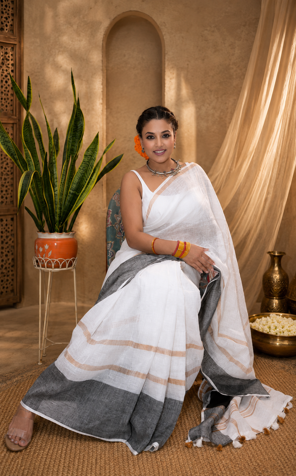 Lillian saree with running Blouse Piece
