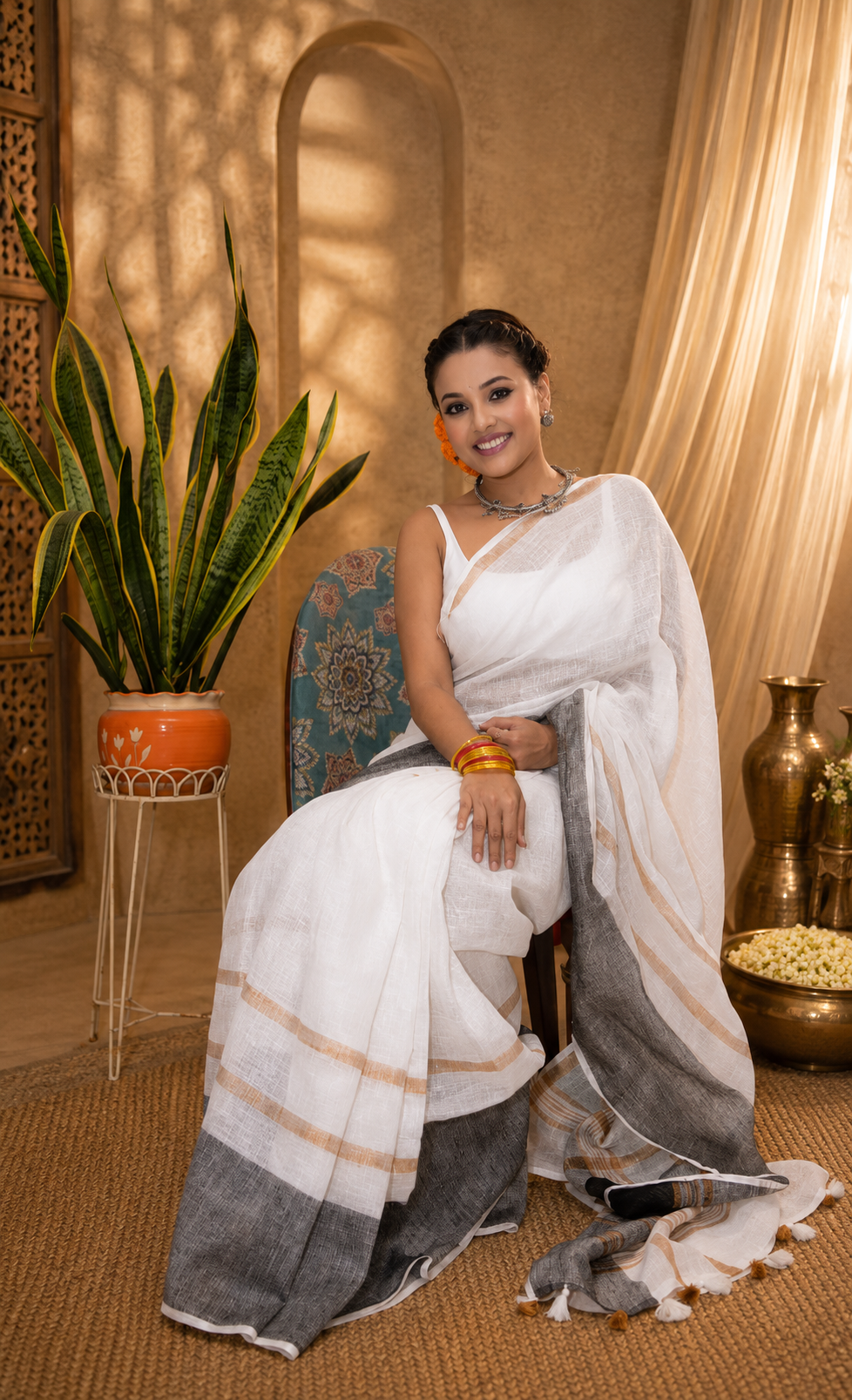 Lillian saree with running Blouse Piece