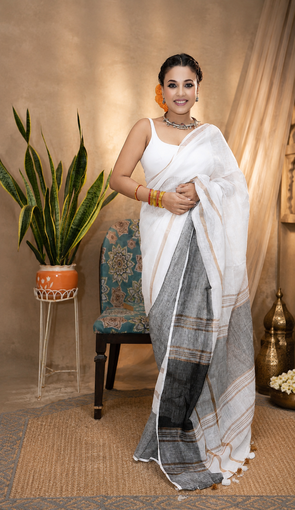 Lillian saree with running Blouse Piece
