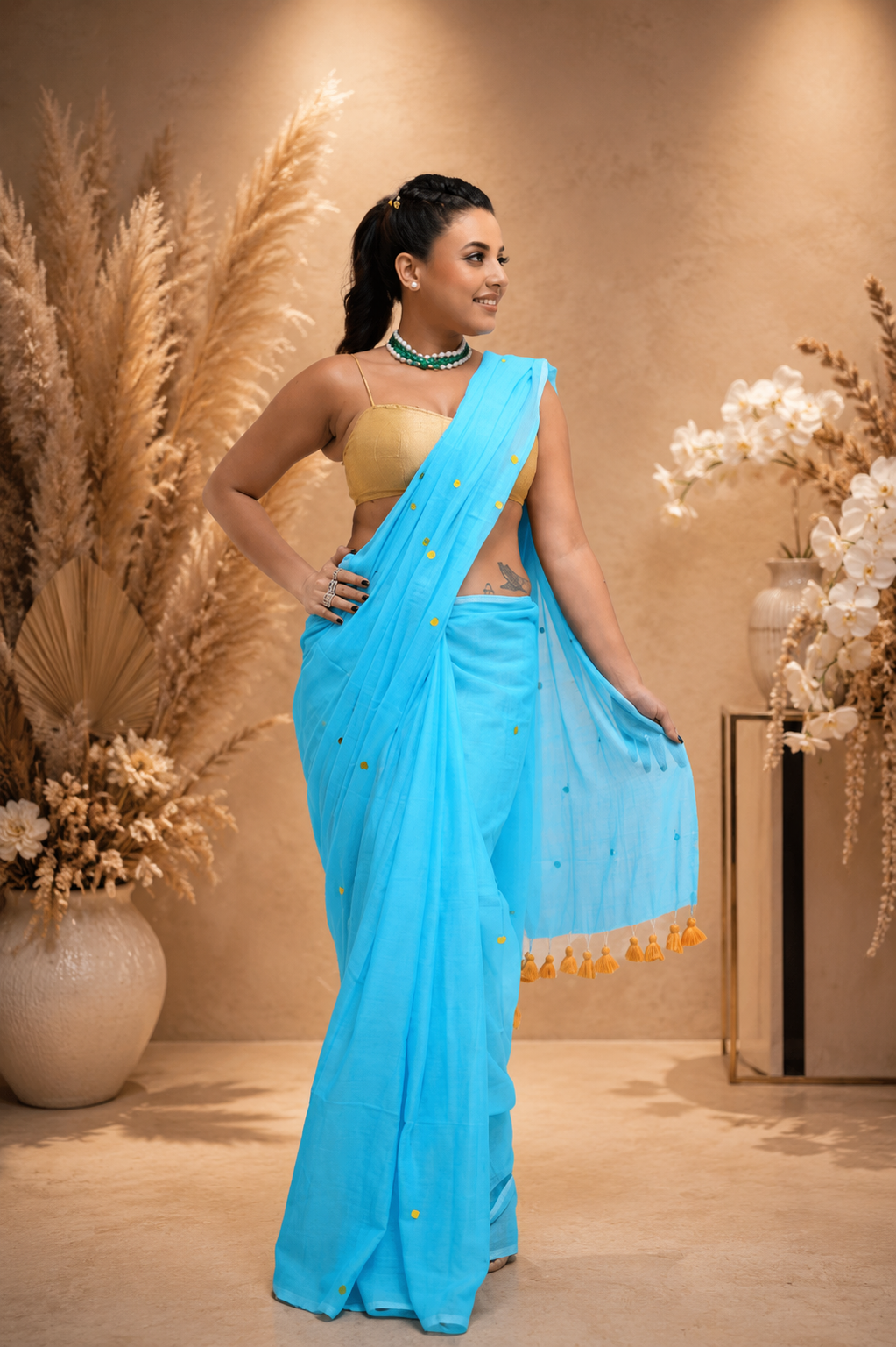 Sitara Malcotton Saree