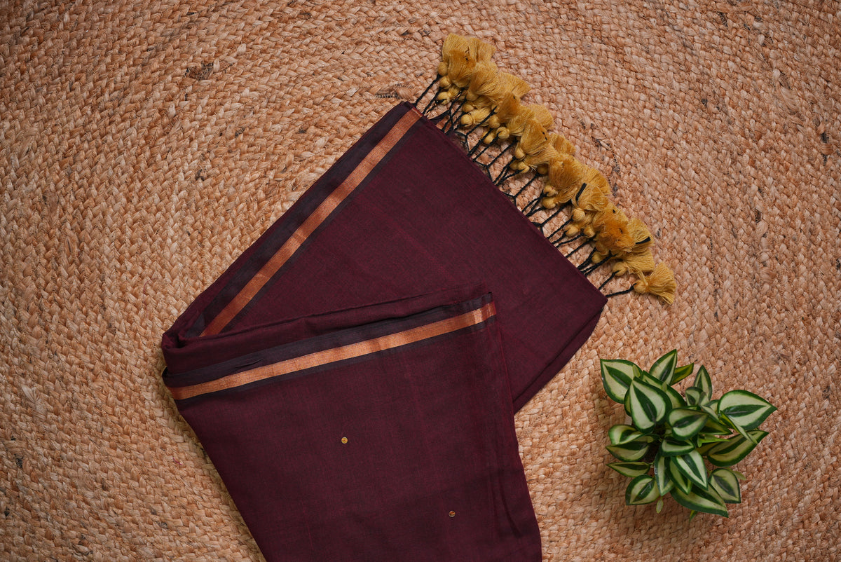 Malcotton sequence saree without blouse piece